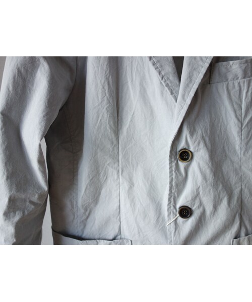 FOB FACTORY（エフオービーファクトリー）の「【ラスト1点！】F.O.B エフオービーファクトリー F2338 TAILORED JACKET テーラードジャケット L・GRY ライトグレー（テーラードジャケット・メンズ・その他）」の10枚目の写真