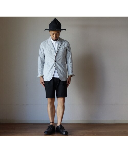 FOB FACTORY（エフオービーファクトリー）の「【ラスト1点！】F.O.B エフオービーファクトリー F2338 TAILORED JACKET テーラードジャケット L・GRY ライトグレー（テーラードジャケット・メンズ・その他）」の3枚目の写真