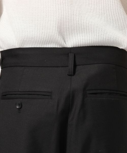 HARE（ハレ）の「タックワイドトラウザー（パンツ・ブラック/グレー/ブラウン・S/M/L）」の14枚目の写真