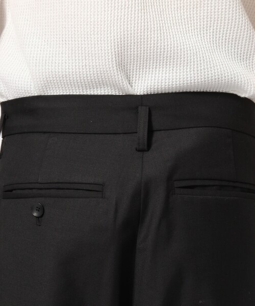 HARE（ハレ）の「タックワイドトラウザー（パンツ・ブラック/グレー/ブラウン・S/M/L）」の12枚目の写真