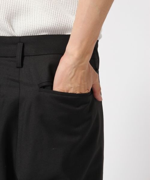 HARE（ハレ）の「タックワイドトラウザー（パンツ・ブラック/グレー/ブラウン・S/M/L）」の15枚目の写真