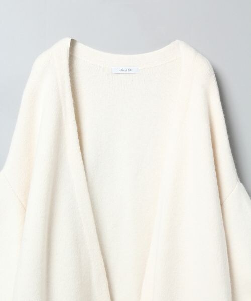 JEANASIS(ジーナシス)の「7Gボリュームコーディガン(ジャケット/アウター・アイボリー()/グレー()/ネイビー()・FREE)」の5枚目の写真