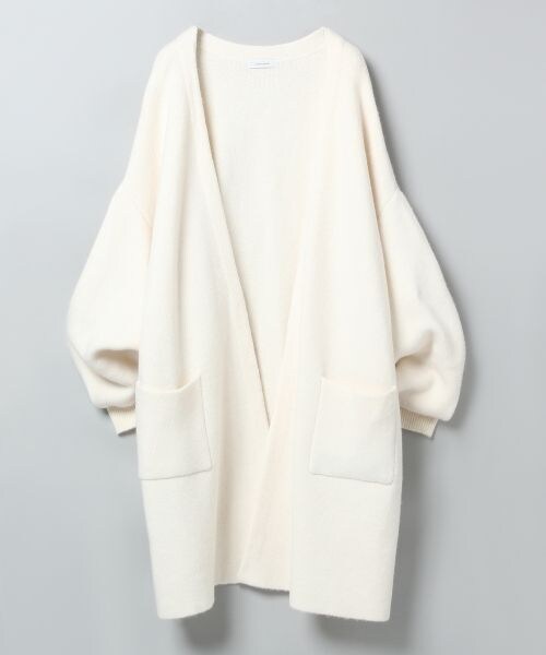 JEANASIS(ジーナシス)の「7Gボリュームコーディガン(ジャケット/アウター・アイボリー()/グレー()/ネイビー()・FREE)」の1枚目の写真