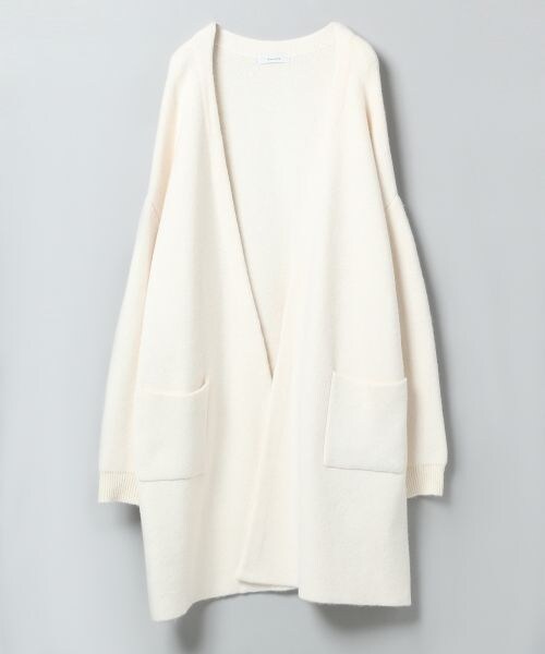 JEANASIS(ジーナシス)の「7Gボリュームコーディガン(ジャケット/アウター・アイボリー()/グレー()/ネイビー()・FREE)」の10枚目の写真