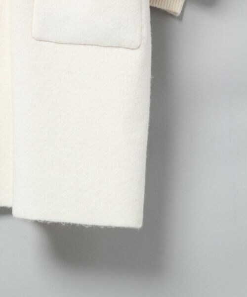 JEANASIS(ジーナシス)の「7Gボリュームコーディガン(ジャケット/アウター・アイボリー()/グレー()/ネイビー()・FREE)」の6枚目の写真