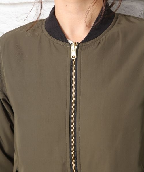 LEPSIM（レプシィム）の「リバーシブルブルゾン（ジャケット/アウター・キャメル/カーキ・M/L）」の9枚目の写真