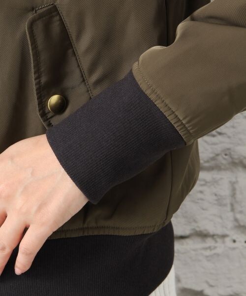 LEPSIM（レプシィム）の「リバーシブルブルゾン（ジャケット/アウター・キャメル/カーキ・M/L）」の11枚目の写真