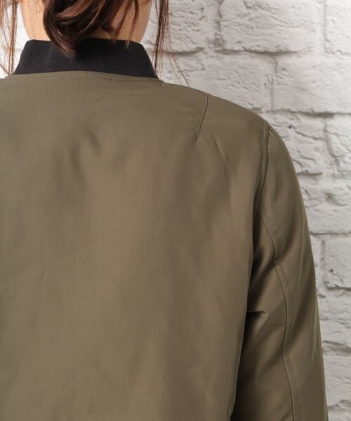 LEPSIM（レプシィム）の「リバーシブルブルゾン（ジャケット/アウター・キャメル/カーキ・M/L）」の14枚目の写真