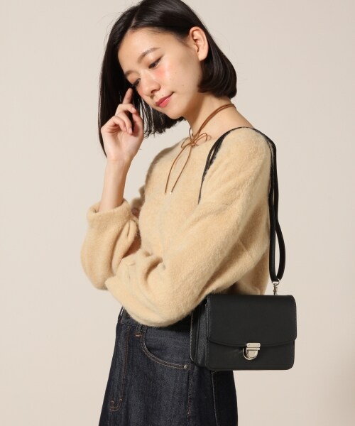 LOWRYS FARM(ローリーズファーム)の「★WEB先行予約アイテム☆5WAYショルダーBAG(バッグ・オフ/ブラック/レッド/ベージュ・ナシ)」の2枚目の写真