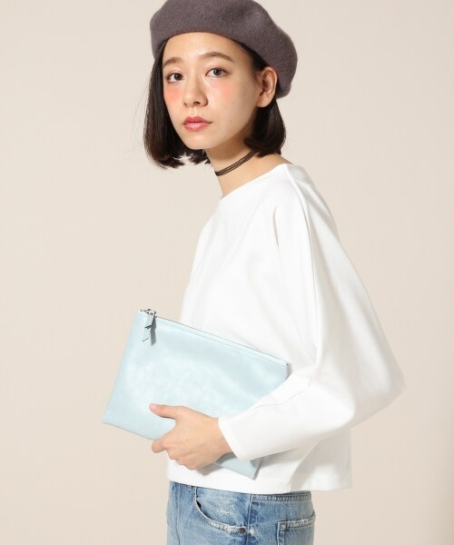 LOWRYS FARM(ローリーズファーム)の「★WEB先行予約アイテム★ミニショルダーBAG(バッグ・オフ/ブラック/シルバー/ピンク/ライトブルー・ナシ)」の3枚目の写真