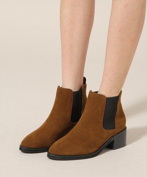 LOWRYS FARM（ローリーズファーム）の「★WEB先行予約★サイドゴアブーツ（シューズ・ブラック/ブラウン・S(22-22.5)/M(23-23.5)/L(24-24.5)）」の2枚目の写真