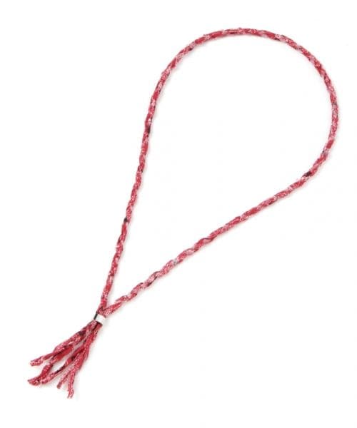 RAGEBLUE(レイジブルー)の「バンダナネックレス(アクセサリー・レッド系/ネイビー系・ONE SIZE)」の1枚目の写真