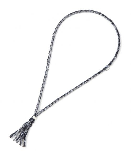 RAGEBLUE(レイジブルー)の「バンダナネックレス(アクセサリー・レッド系/ネイビー系・ONE SIZE)」の2枚目の写真