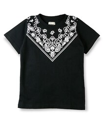 BRANSHES | ネックバンダナプリントTシャツ(Tシャツ/カットソー)