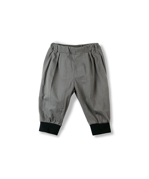 BRANSHES（ブランシェス）の「6分丈イージージョガーパンツ（その他パンツ・キッズ・ネイビーブルー/チャコールグレー・90～140）」の2枚目の写真