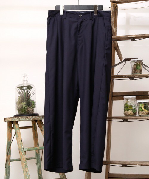 DETAILS（ディテールズ）の「DETAILS/ワイドスラックス【先行予約】（スラックス・メンズ・ブラック/グレー/ネイビー・SMALL/MEDIUM/LARGE）」の7枚目の写真