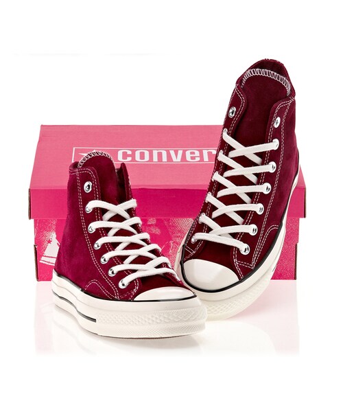 CONVERSE ALL STAR（コンバースオールスター）の「CONVERSE Chuck Taylor All Star 70 Red Dahlia/Black/Egret HI（スニーカー・メンズ・その他）」の11枚目の写真