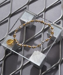 CASPER JOHN AIVER | マリアチャームメタルビーズブレスレット(ブレスレット)