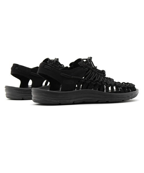 KEEN（キーン）の「メンズ キーン ユニークサンダル モノクローム ブラック KEEN UNEEK M-BLACK/BLACK 1014097（サンダル・メンズ・ブラック・26.5cm/27cm/27.5cm/28cm）」の4枚目の写真