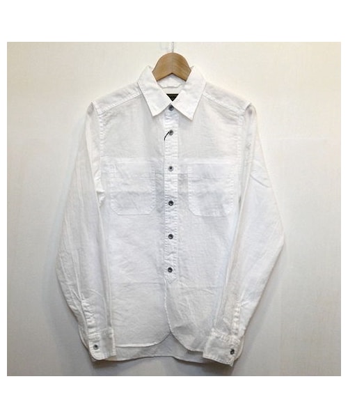 ナイジェルケーボン ダブルフラップ付ポケット リネン シャツ タグ付き新品