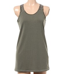 Bou Jeloud | 【Holiday】肩パールビジュー刺繍タンク《Bou jeloud》(タンクトップ)