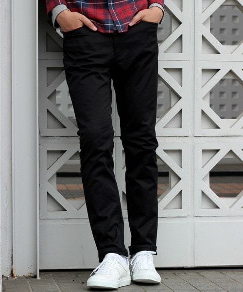 ESSENTIAL GARMENT MEN'S BIGI(エッセンシャルガーメントメンズビギ)の「【2016-17 A/W新作】5Pスリムテーパードパンツ/ストレッチ素材(チノパンツ・メンズ・ブラック/トップグレー/ベージュ/カーキ/ネイビー・SS/S/M/L)」の8枚目の写真