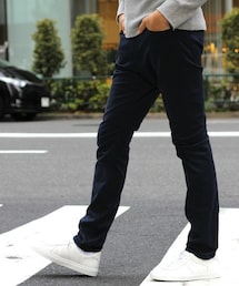 ESSENTIAL GARMENT MEN'S BIGI | 【2016-17 A/W新作】5Pスリムテーパードパンツ/ストレッチ素材(チノパンツ)