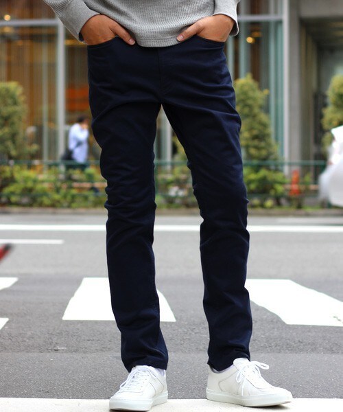 ESSENTIAL GARMENT MEN'S BIGI(エッセンシャルガーメントメンズビギ)の「【2016-17 A/W新作】5Pスリムテーパードパンツ/ストレッチ素材(チノパンツ・メンズ・ブラック/トップグレー/ベージュ/カーキ/ネイビー・SS/S/M/L)」の7枚目の写真