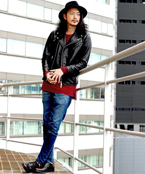 MIND BLOW マインドブロウ シングルライダースジャケット L 羊革 MIND BLOW マインドブロウ シングルライダースジャケット L 羊革 楽天