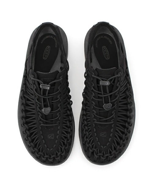 KEEN(キーン)の「ウィメンズ キーン ユニークサンダル モノクローム ブラック KEEN UNEEK W-BLACK/BLACK 1014099(サンダル・レディース・ブラック・23cm/23.5cm/24cm/24.5cm)」の9枚目の写真