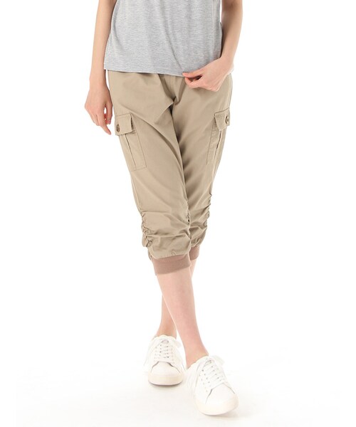 Honeys（ハニーズ）の「ミリタリーパンツ（パンツ・スキニー・レディース・ブラック/ネイビー/ベージュ迷彩/迷彩柄/カーキ/ライトカーキ/ベージュ・Ｓ/Ｍ/Ｌ）」の4枚目の写真