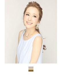 Rocotta by MOERY | Rocotta(ロコッタ) フェザー×ビジューピアス(ピアス（両耳用）)