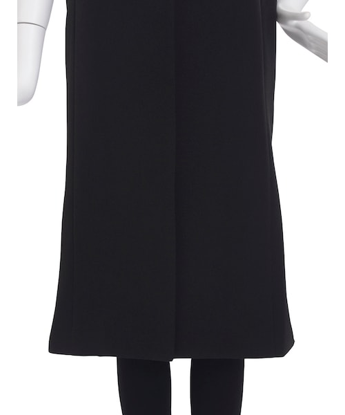 MURUA（ムルーア）の「【EDGE】ノーカラーロングベスト（ジャケット/アウター・レディース・ブラック/キャメル・F）」の11枚目の写真