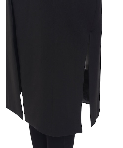 MURUA（ムルーア）の「【EDGE】ノーカラーロングベスト（ジャケット/アウター・レディース・ブラック/キャメル・F）」の13枚目の写真