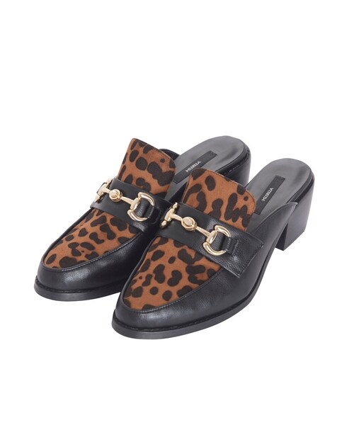 MURUA(ムルーア)の「【GOODS】ビットローファー(シューズ・レディース・ブラック/ブラウン/ミックス・25(22.5)/26(23.5)/27(24.5))」の3枚目の写真