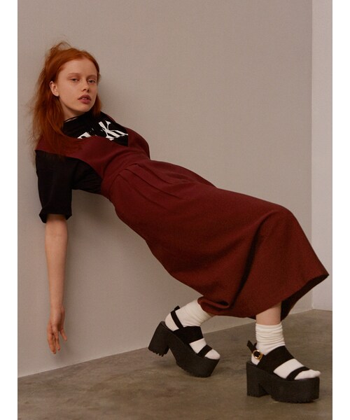 MURUA（ムルーア）の「【GOODS】タンクソールサンダル（シューズ・レディース・ブラック/キャメル・25(22.5)/26(23.5)/27(24.5)）」の4枚目の写真