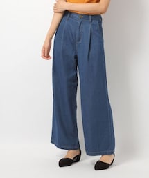 Heather | デニムワイドパンツ(パンツ)