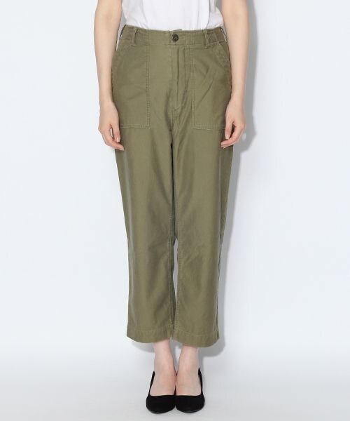 niko and...（ニコアンド）の「綿ファティーグパンツ（パンツ・オリーブ・M/L）」の2枚目の写真