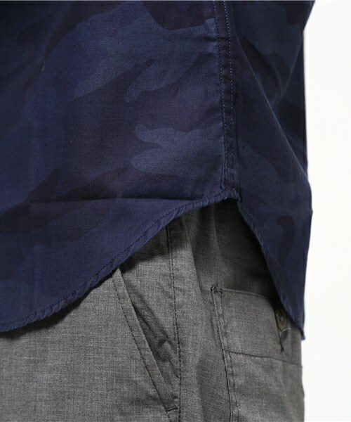 MEN'S BIGI(メンズビギ)の「ミリタリー半袖シャツ(ベージュ・カーキ・迷彩)(シャツ/ブラウス・メンズ・ベージュ/カーキ/カモフラージュ・S/M/L)」の9枚目の写真