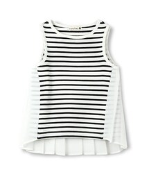 BRANSHES | バックシフォンプリーツタンクトップ(タンクトップ)