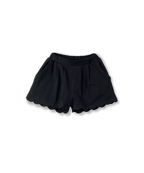 BRANSHES（ブランシェス）の「イージースカラップパンツ（その他パンツ・キッズ・ピンクベージュ/ブラック・90～140）」の2枚目の写真