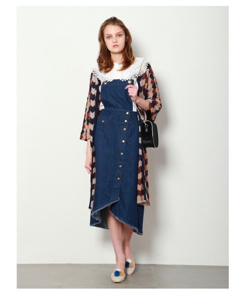 LILY BROWN（リリーブラウン）の「カットワークフリルシャツ（シャツ・レディース・WHT/BRW/NVY・F）」の12枚目の写真