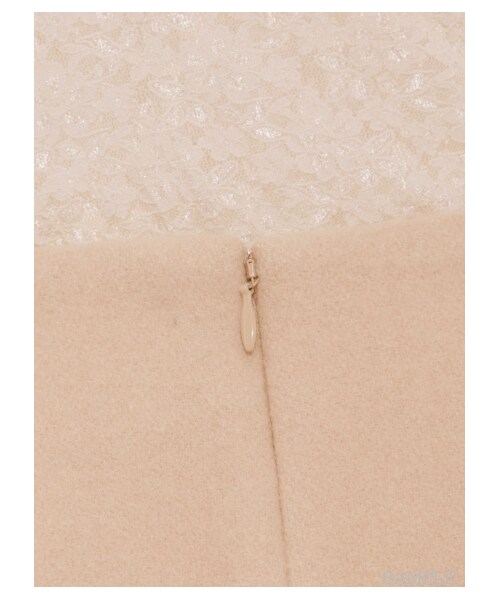 LILY BROWN（リリーブラウン）の「[L.B CANDY STOCK]フェイクファービジュースカート（ミニスカート・レディース・PNK/GRY・0/1）」の10枚目の写真