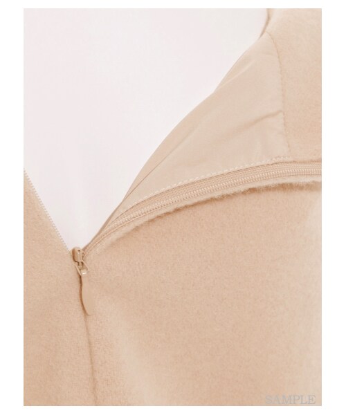 LILY BROWN（リリーブラウン）の「[L.B CANDY STOCK]フェイクファービジュースカート（ミニスカート・レディース・PNK/GRY・0/1）」の11枚目の写真