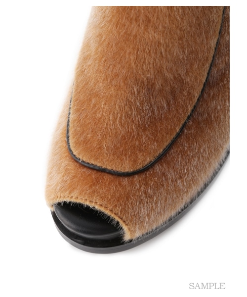 LILY BROWN（リリーブラウン）の「2wayレースアップサボ（サンダル・レディース・CML/BLK/BEG・S/M/L）」の8枚目の写真