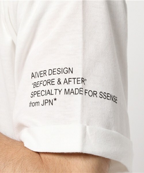 CASPER JOHN AIVER(キャスパージョンアイバー)の「CASPER JOHN AIVER ビッグAロングTシャツ(Tシャツ/カットソー・メンズ・ホワイト/ブラック・FREE)」の17枚目の写真