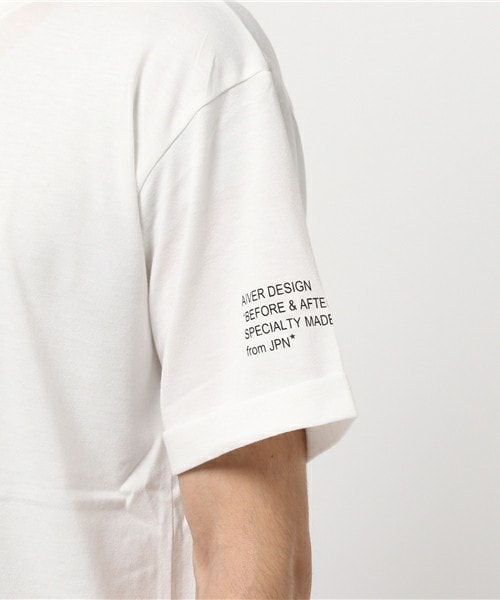 CASPER JOHN AIVER(キャスパージョンアイバー)の「CASPER JOHN AIVER ビッグAロングTシャツ(Tシャツ/カットソー・メンズ・ホワイト/ブラック・FREE)」の16枚目の写真