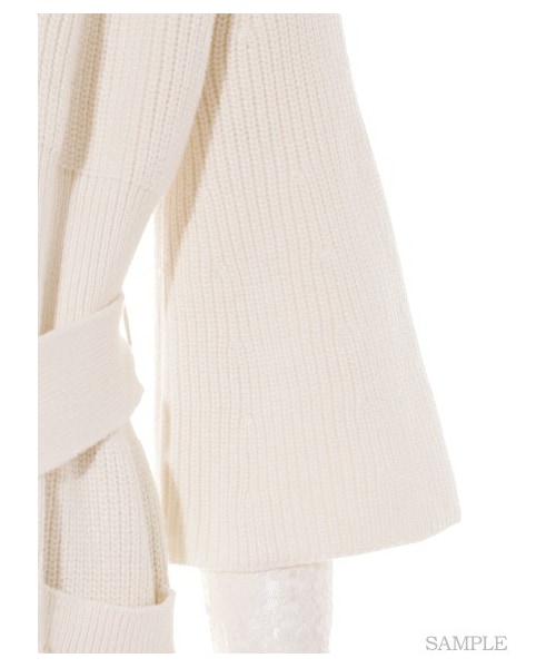 FURFUR（ファーファー）の「ベルスリーブロングカーディガン（カーディガン・レディース・PNK/GRY/NVY・F）」の9枚目の写真