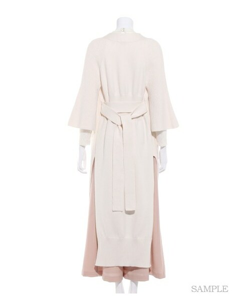 FURFUR（ファーファー）の「ベルスリーブロングカーディガン（カーディガン・レディース・PNK/GRY/NVY・F）」の13枚目の写真