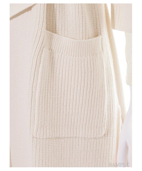 FURFUR（ファーファー）の「ベルスリーブロングカーディガン（カーディガン・レディース・PNK/GRY/NVY・F）」の11枚目の写真